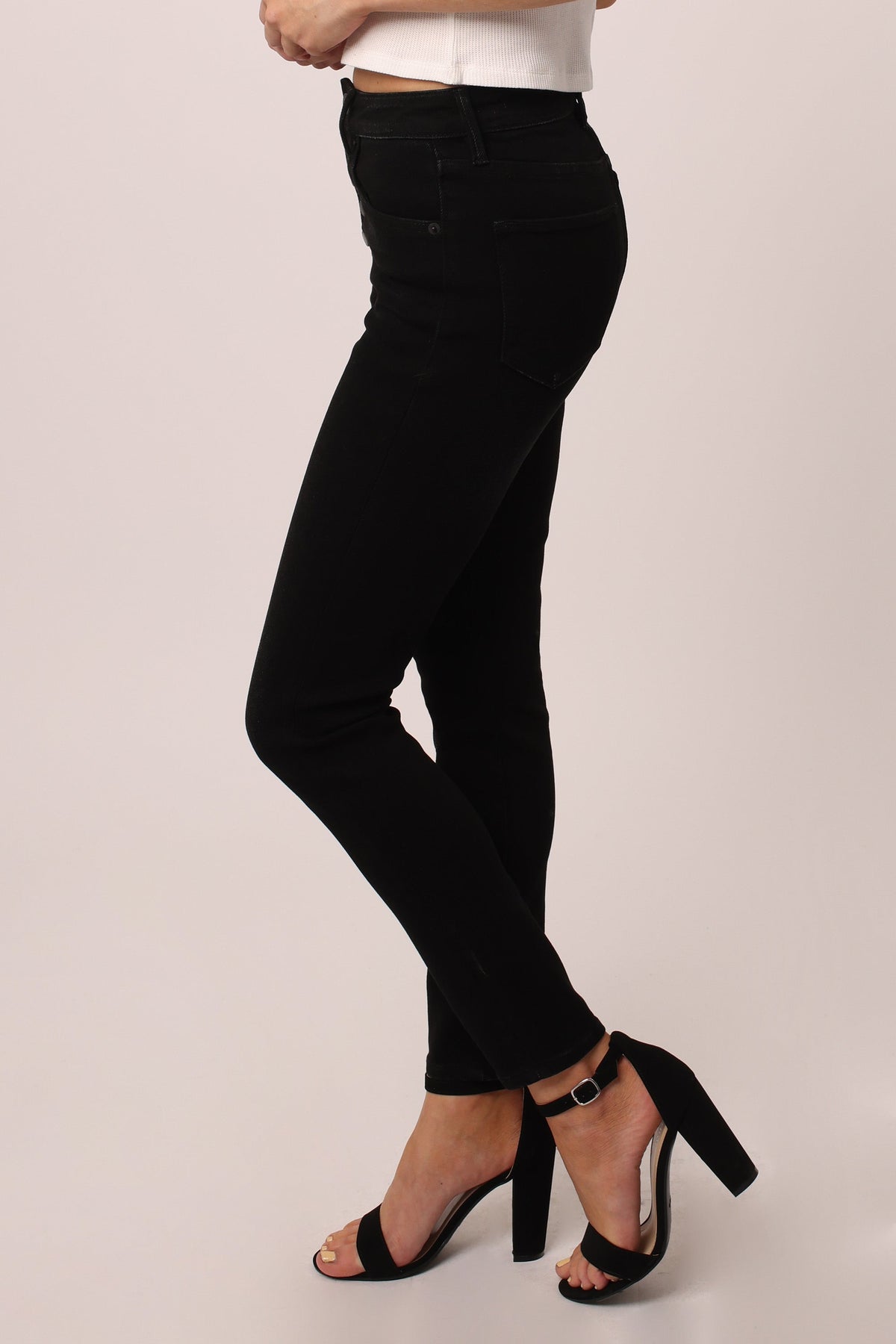 Olivia Super High Rise Button Fly
