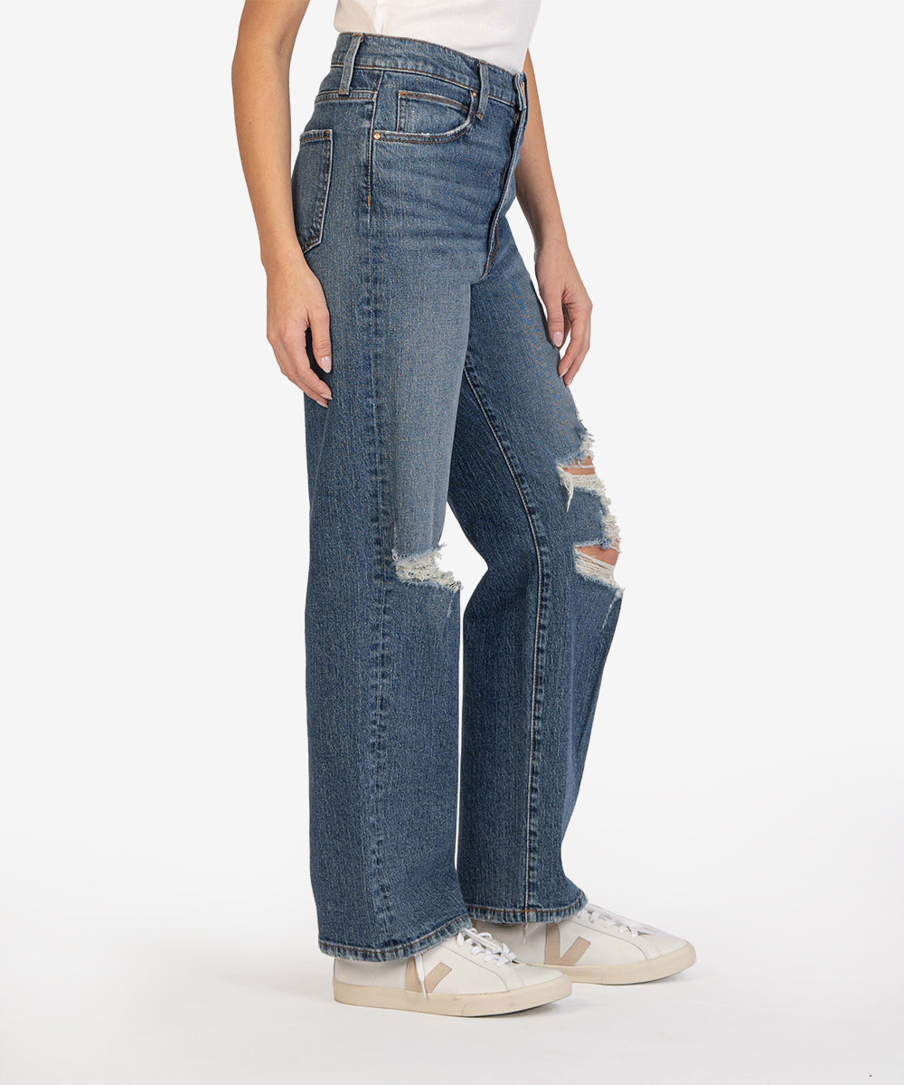 Sienna High Rise Wide Leg 5 Pockets - Continuous