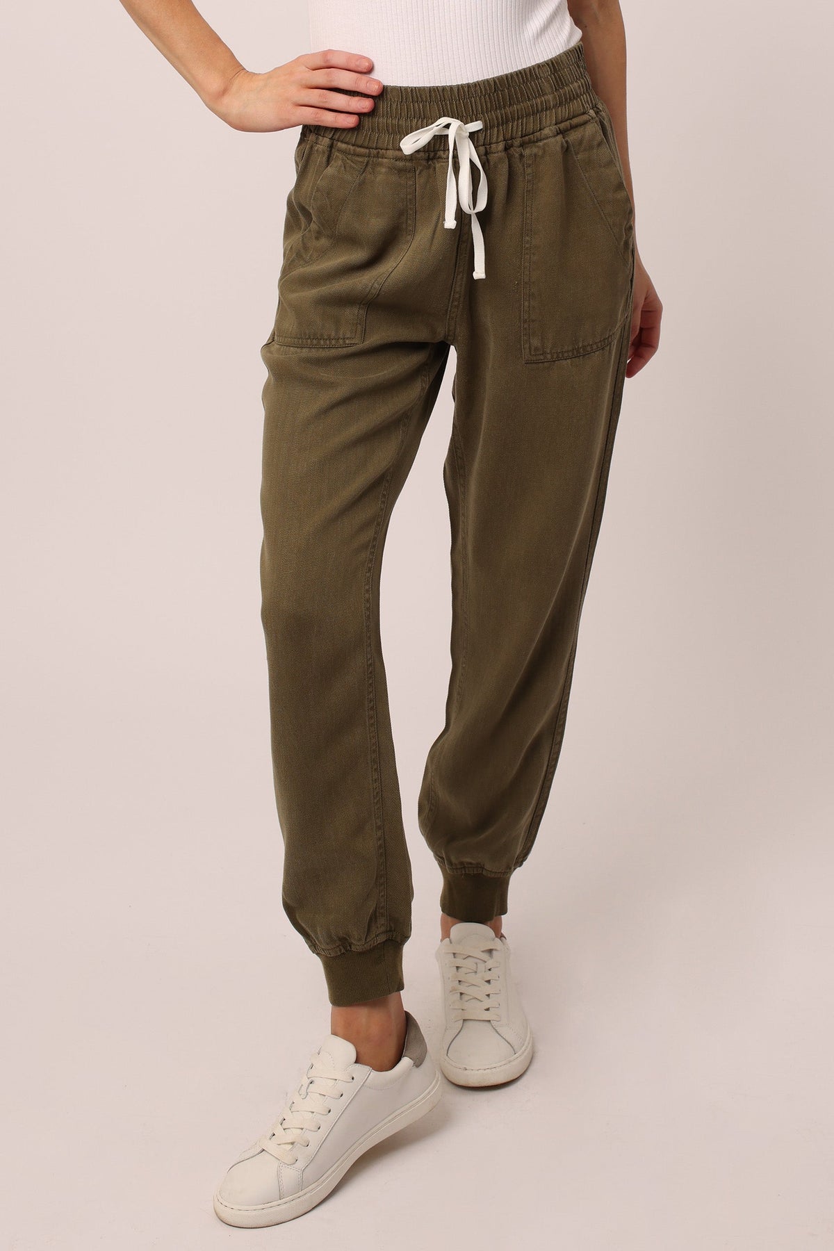 Jacey High Rise Drawstring Jogger