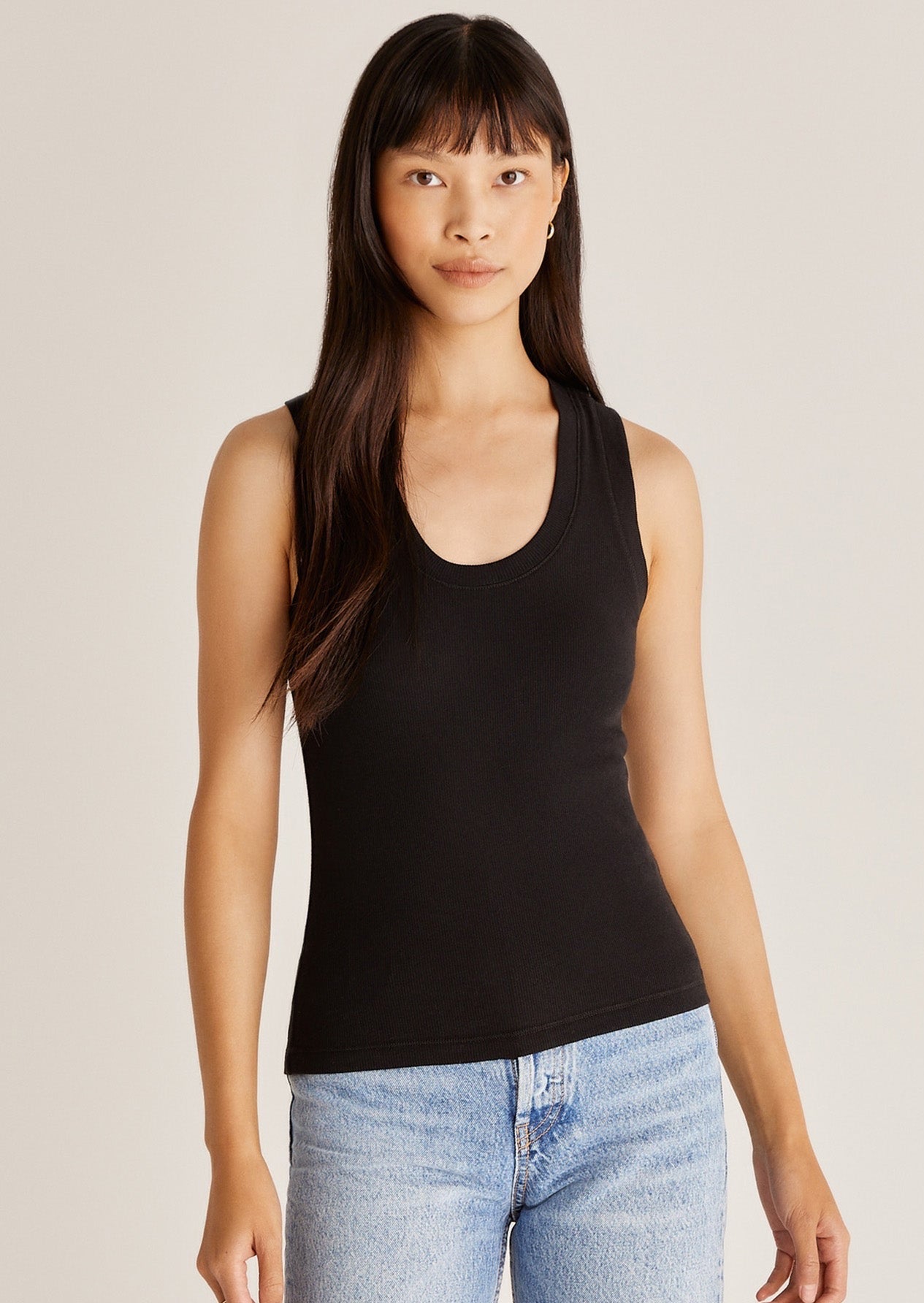 Sirena Rib Tank - Black
