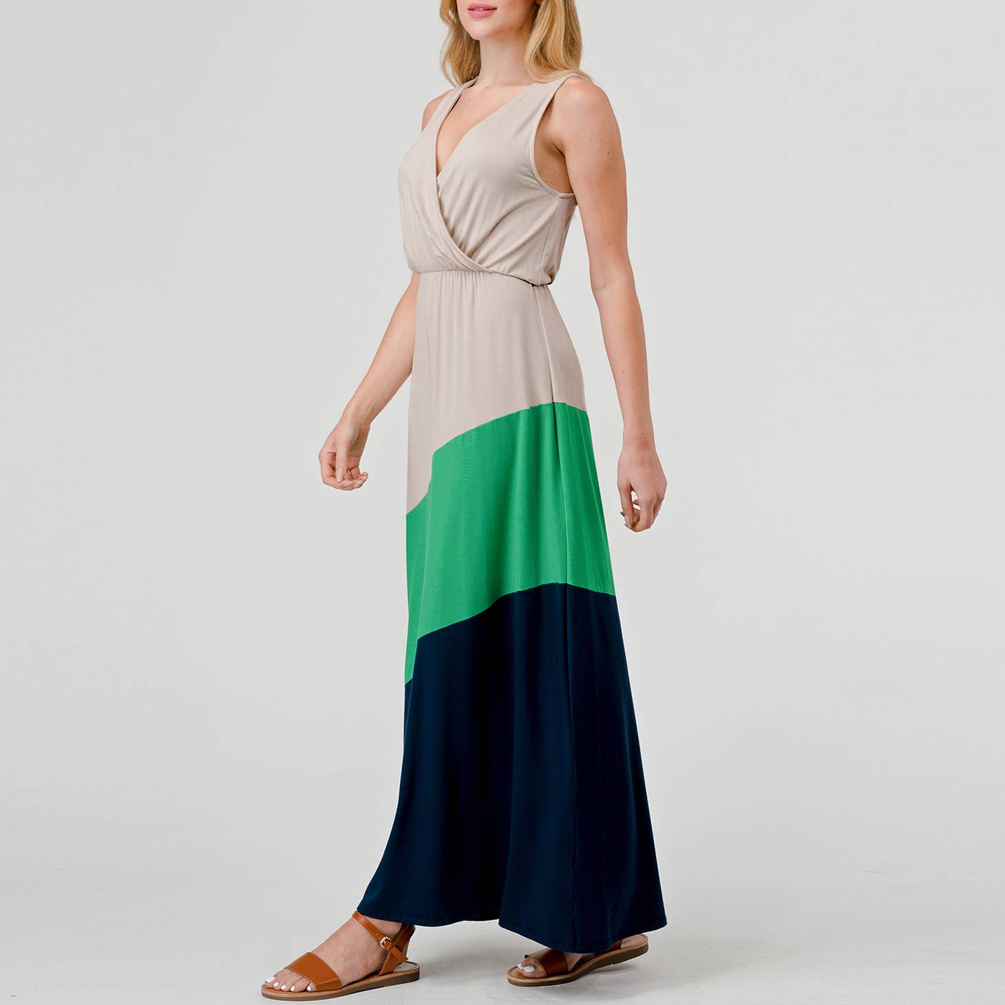 Modal Jersey Color Block Dress