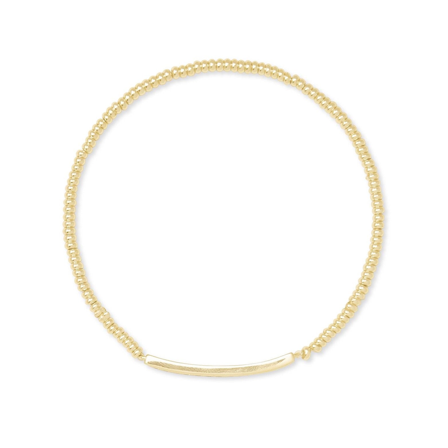 Addison Stretch Bracelet - Gold Metal