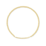 Addison Stretch Bracelet - Gold Metal