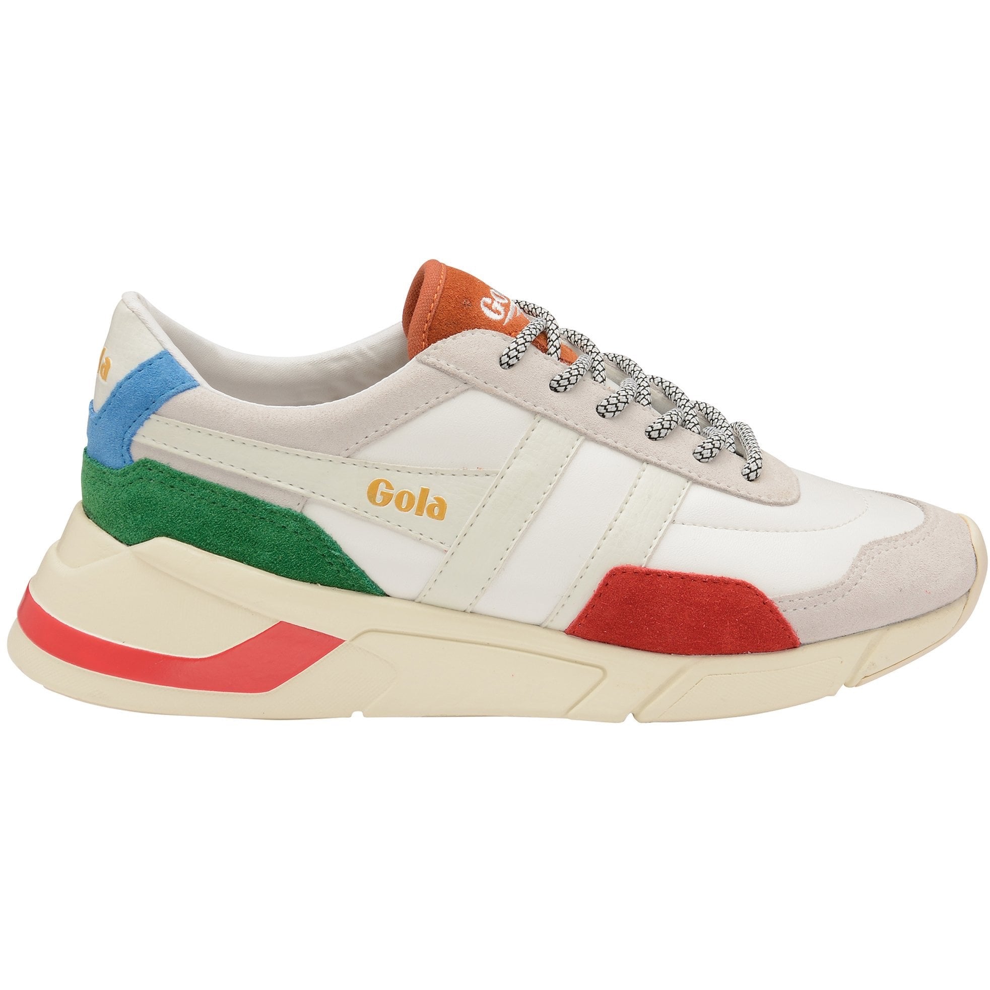 Eclipse Trident Sneaker - White/Multi 4