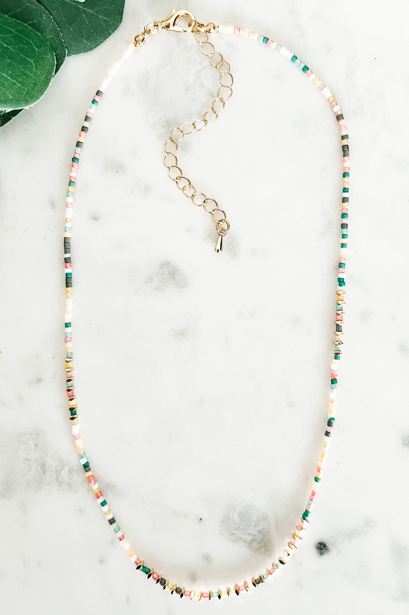 Seed Beaded Necklace