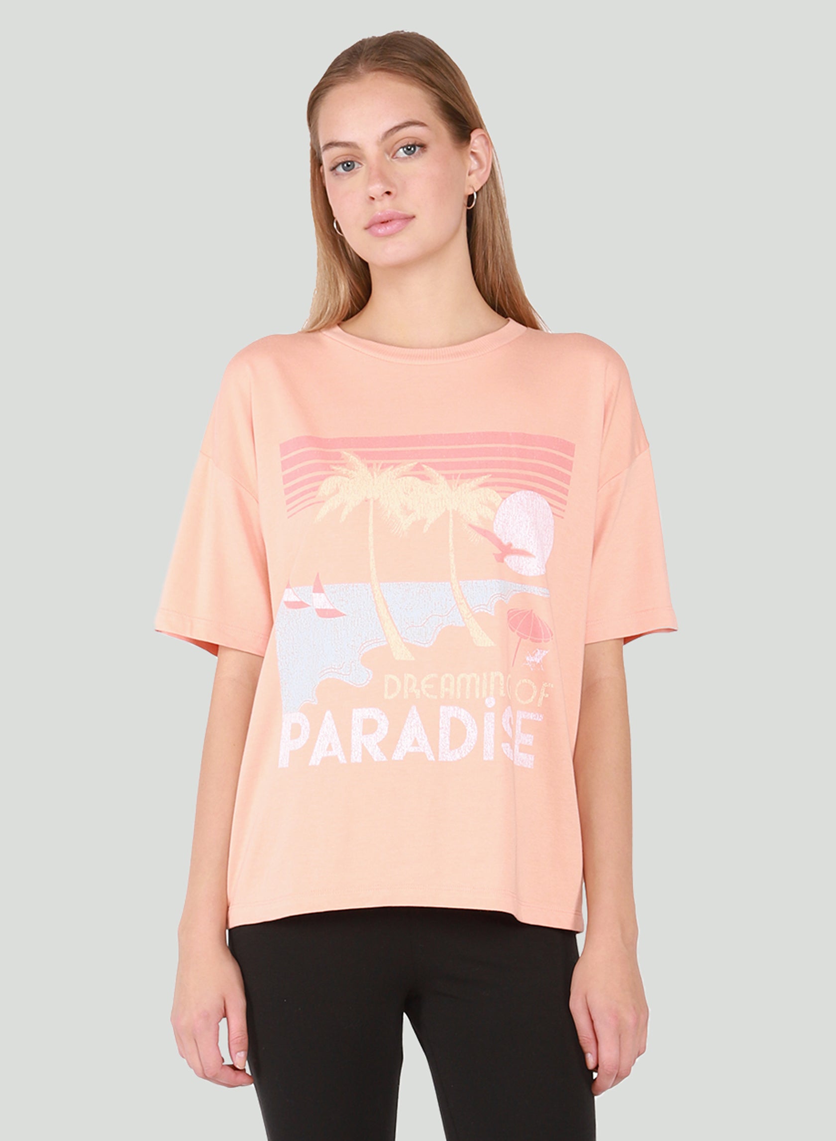 Short Sleeve Paradise Graphic Tee