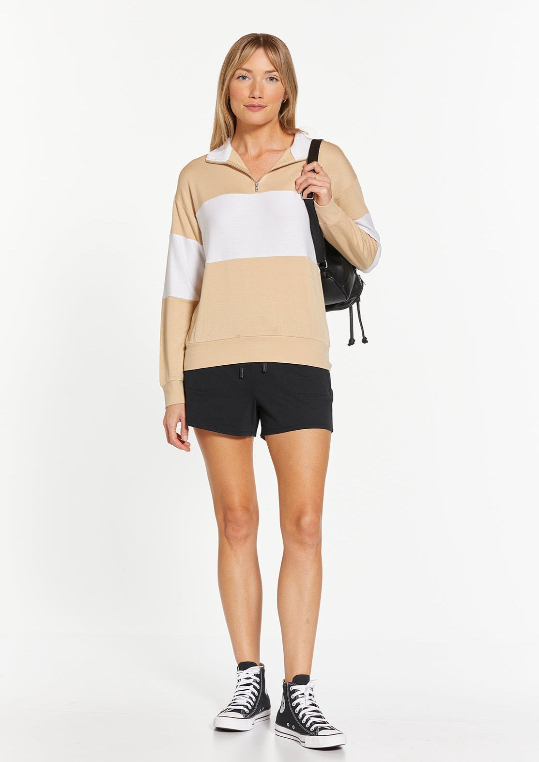 Bexley Top - Sand Stripe