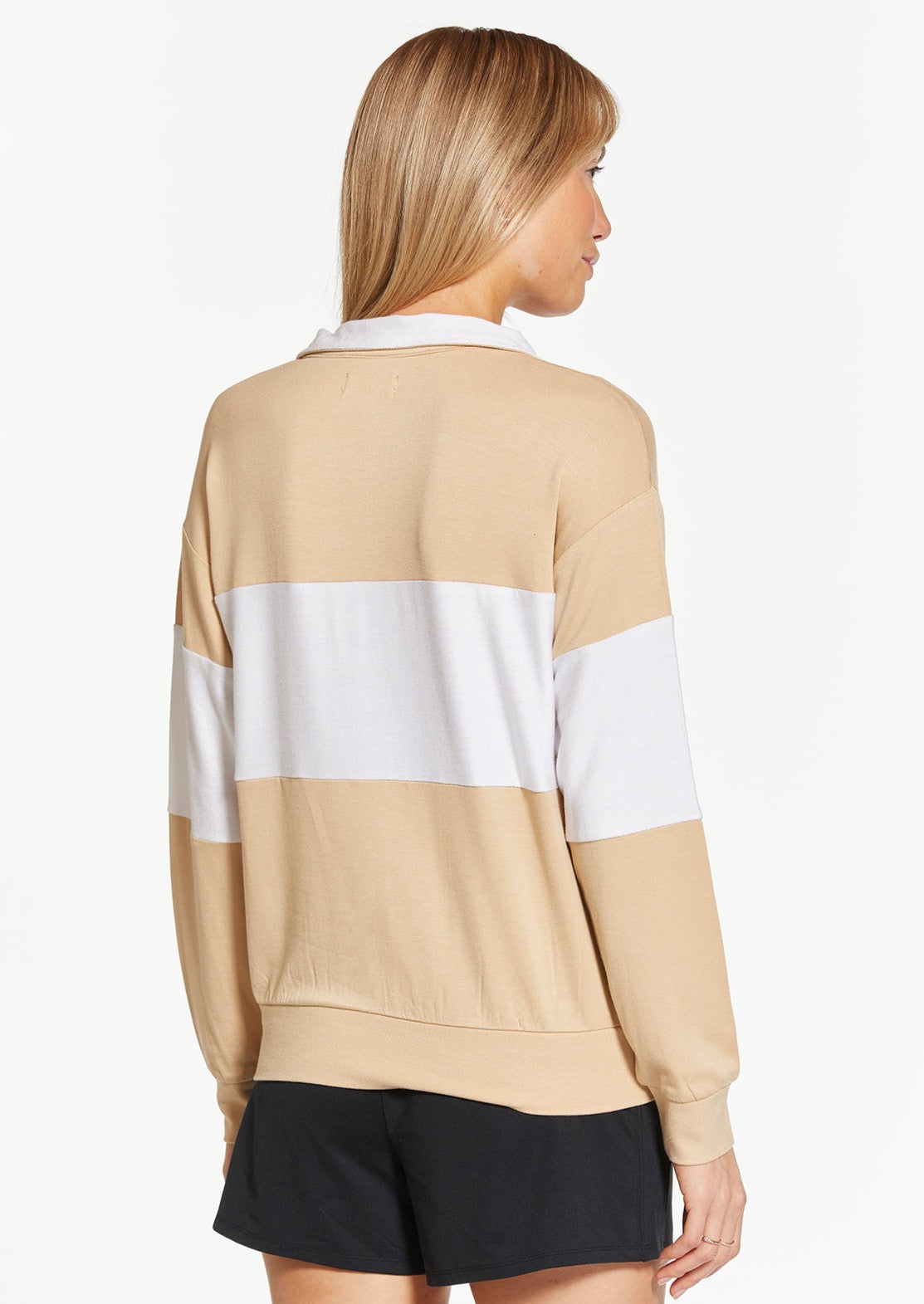 Bexley Top - Sand Stripe