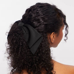 Fabric Bow Hair Clip