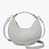 Baghdad Half-Moon Crossbody w/ Convertible Snap