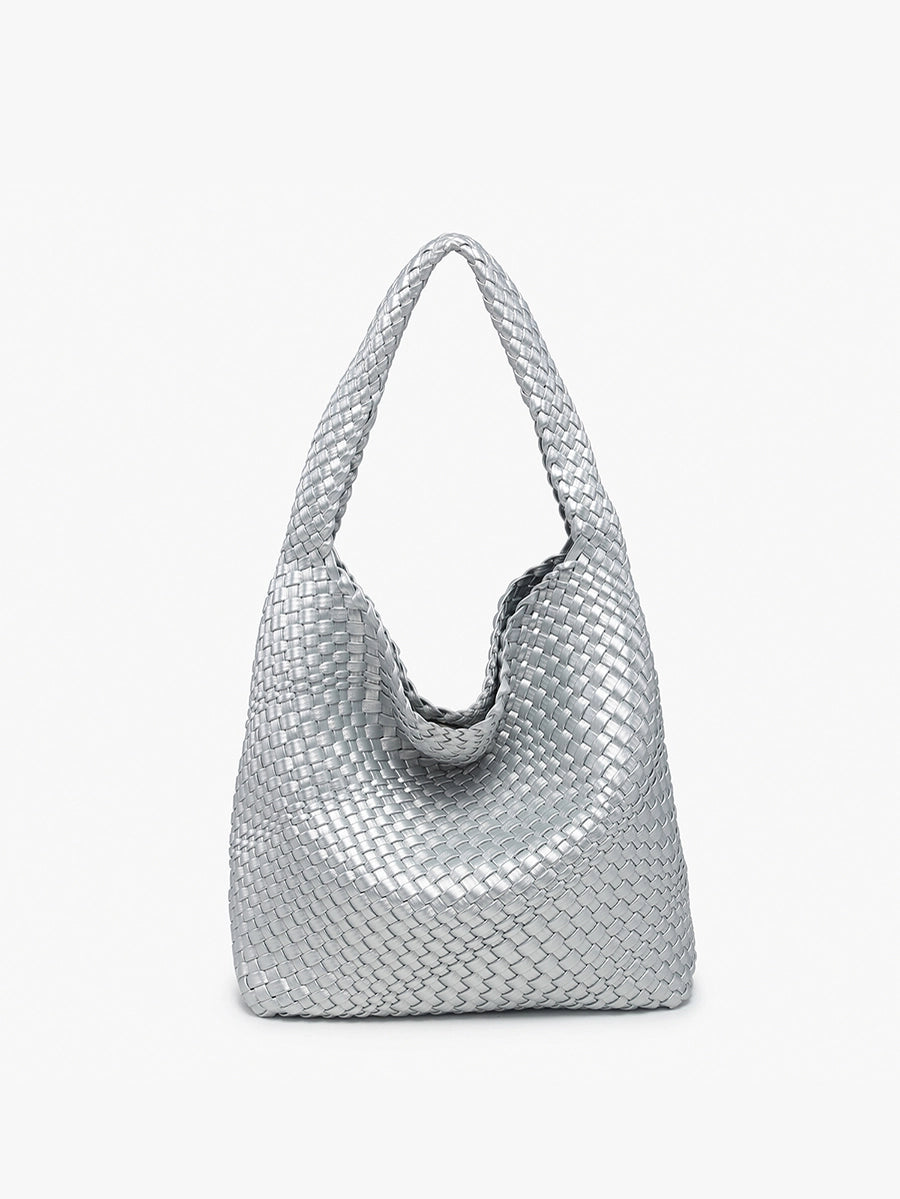 Rachel Woven Slouchy Hobo