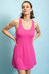 Active Padded Sleeveless Romper