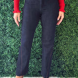 Kennedy Straight W/ Side Stitch Detail 30" Inseam