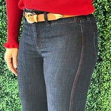 Kennedy Straight W/ Side Stitch Detail 30" Inseam