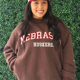 University of Nebraska Mock Neck Crew