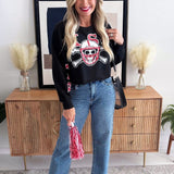 Nebraska Phipps Split Vintage Cropped Longsleeve