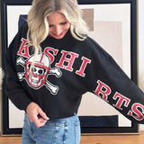 Nebraska Phipps Split Vintage Cropped Longsleeve