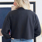 Nebraska Phipps Split Vintage Cropped Longsleeve