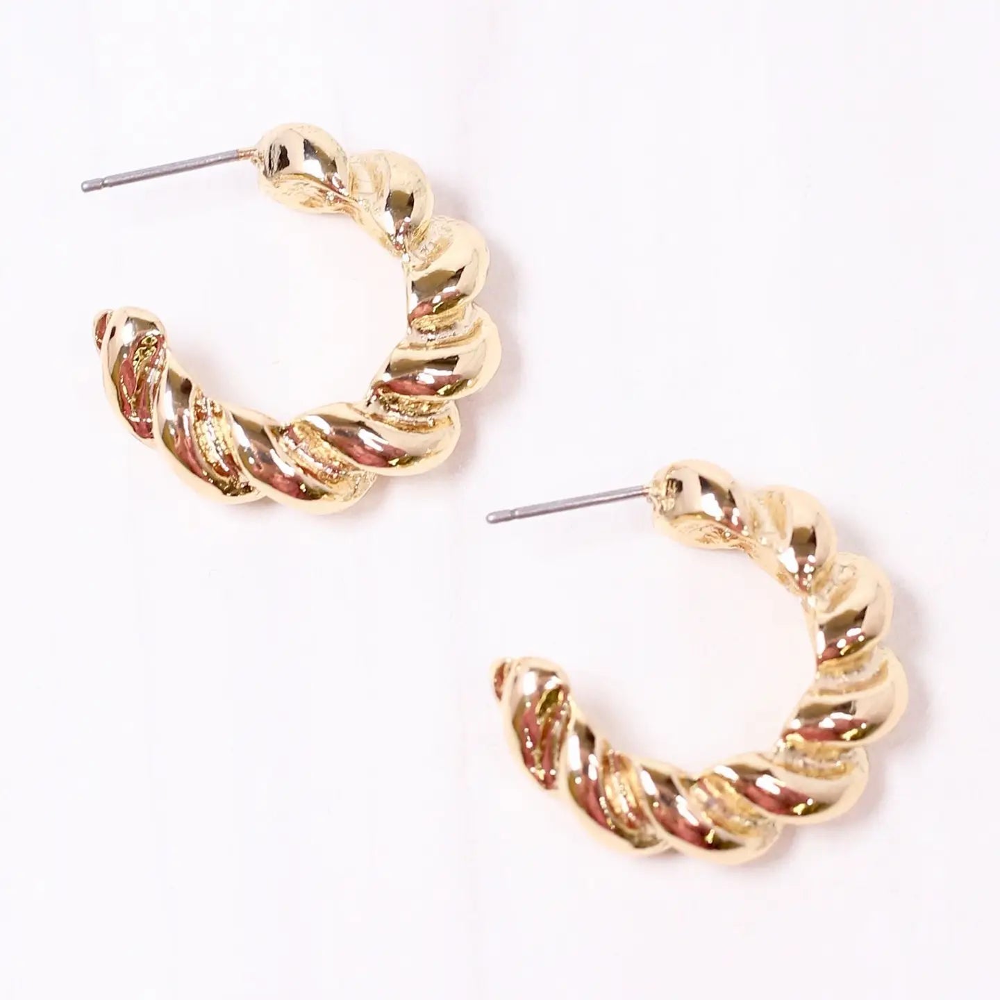 Ralston Twisted Hoop Earring