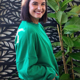 Game Day Back Shoulder Sweatshirt