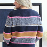 Marled Colorblock Sweater