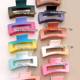 Matte Jumbo Hair Clips