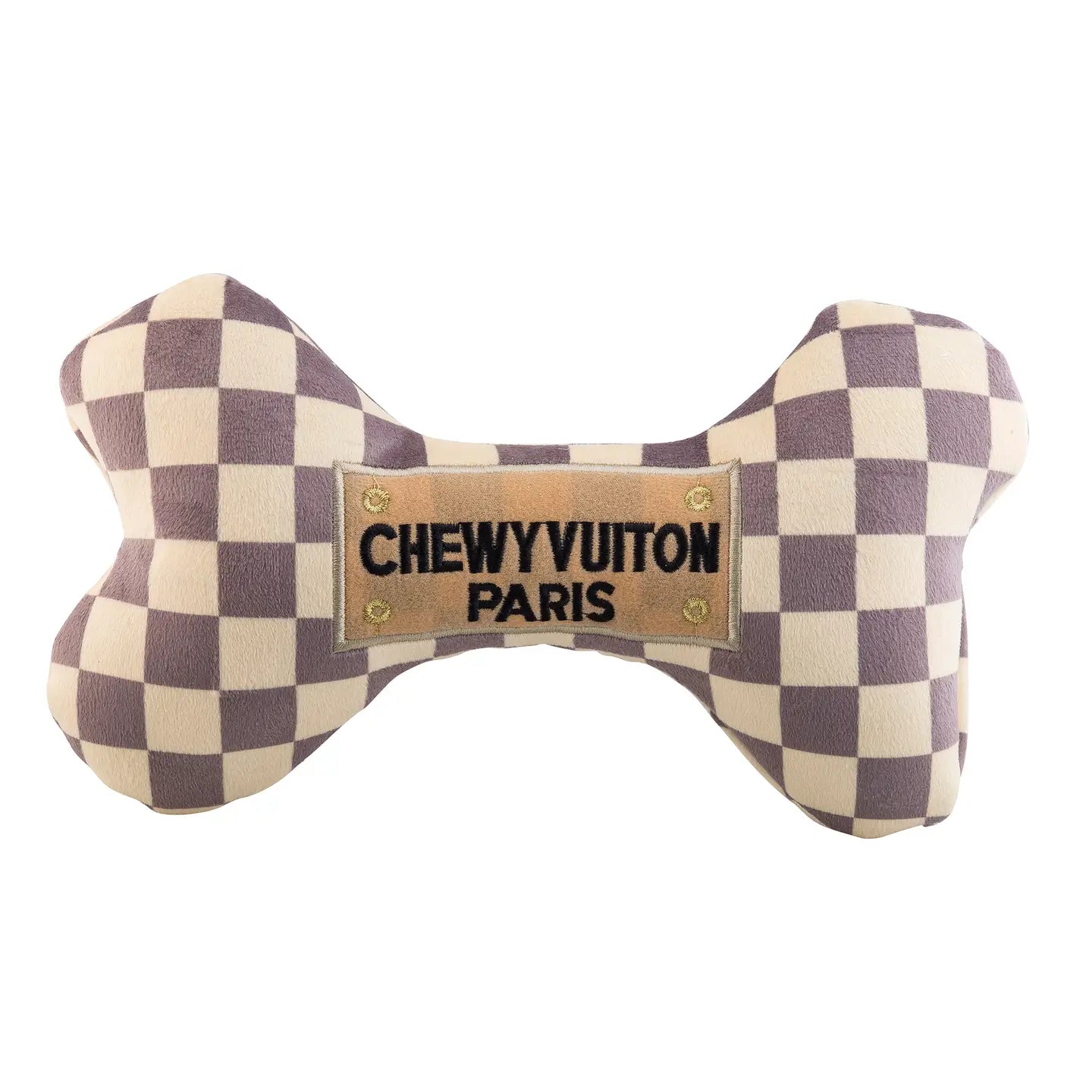 Small Chewy Vuiton Bones Squeaker