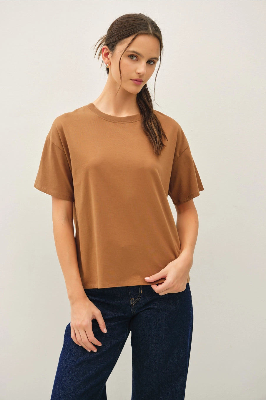 Cotton Jersey Oversized T-Shirt