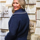 Collared Knit Sweater w/ Stitch Detail