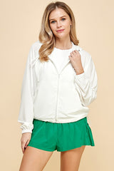 Wind Breaker Zip Up Hoodie