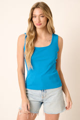 Rounded Square Neck Tank