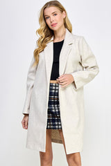 Lapel Collar Overcoat