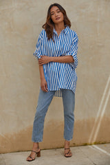 Cataline Stripe Button Down