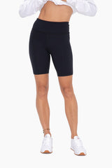 Back Pocket Highwaist Biker Shorts
