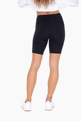 Back Pocket Highwaist Biker Shorts