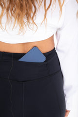 Back Pocket Highwaist Biker Shorts