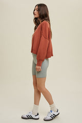 Relaxed Crop Sweater