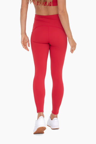 Lycra Blend Swoop Legging