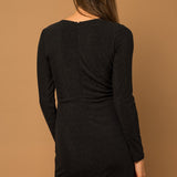 Shimmer Long Sleeve Dress