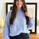 Lily of the Valley Textured Sweater