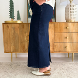 High Waisted Denim Skirt