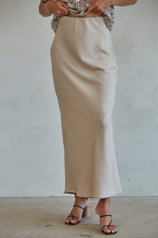 Gala Satin Skirt