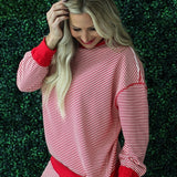 Striped Terry Top