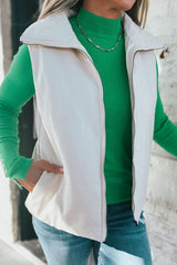 Zip Up Puffer Vest