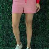 Striped Terry Shorts