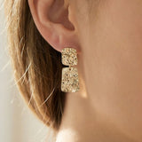 Rectangle Dangle Earring