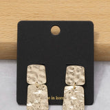 Rectangle Dangle Earring