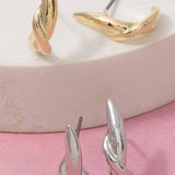C-Shape Hoop Earring