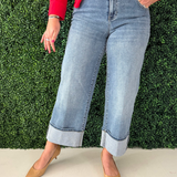 Morgan Cuffed Wide Leg