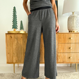 Mini Dogtooth Elastic Waist Trousers - The 308 Boutique